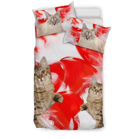 American Bobtail Print Bedding Set