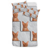 LaPerm Cat Patterns Print Bedding Set