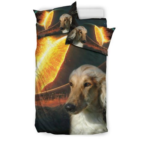 Amazing Afghan Hound Dog Print Bedding Set