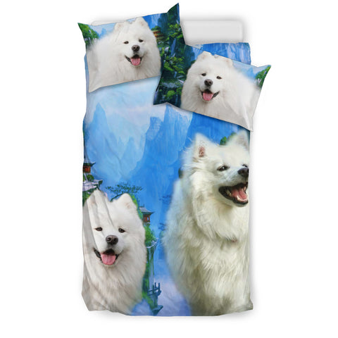 American Eskimo Print Bedding Set