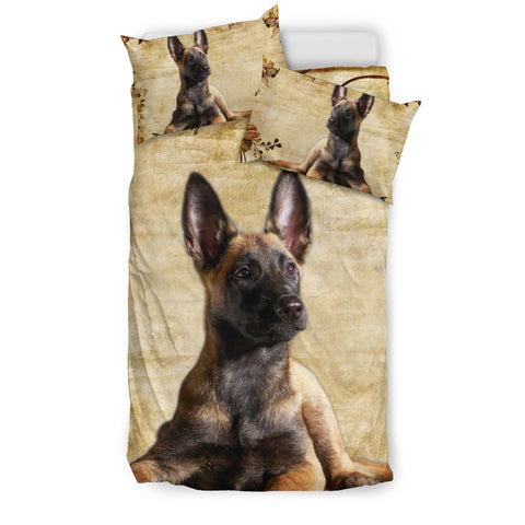 Belgian Malinois Dog Print Bedding Set