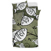 White Fish Print Bedding Sets