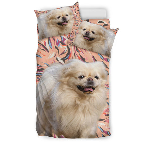 Pekingese Dog Print Bedding Set