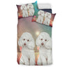 Poodle Dog Print Bedding Sets