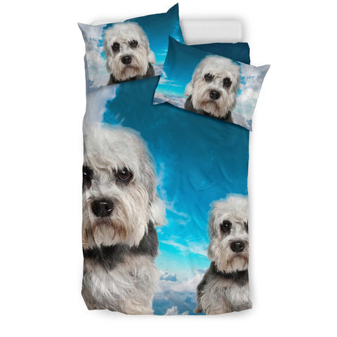 Cute Dandie Dinmont Terrier Print Bedding Set