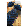 Newfoundland Dog Art Print Bedding Set