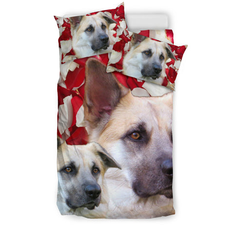 Cute Chinook Dog Print Bedding Set