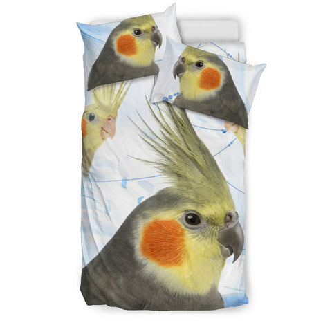 Cockatiel Parrot Print Bedding Sets