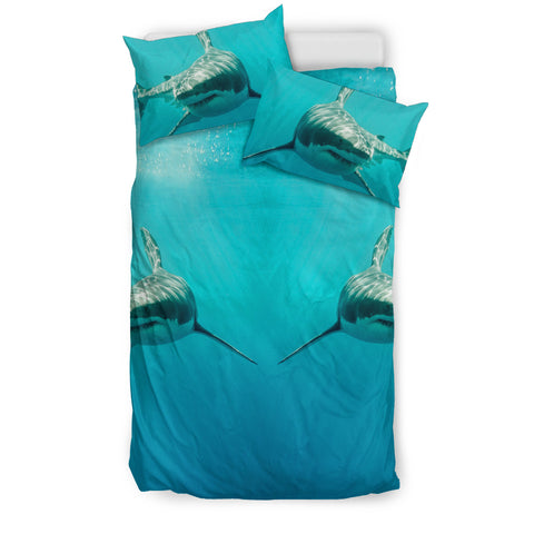 Shark Fish Print Bedding Set