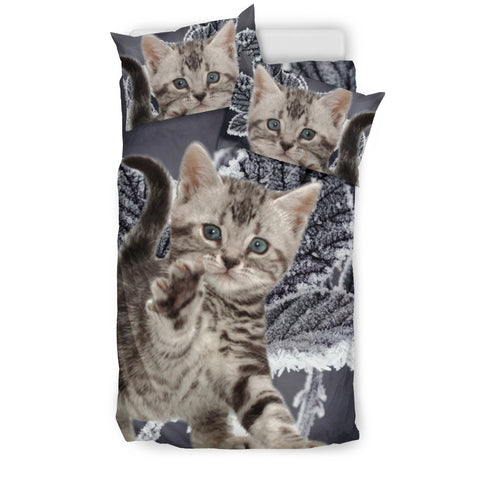 American Bobtail Cat Print Bedding Set