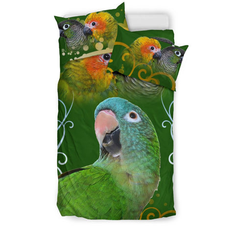 Conure Parrot Print Bedding Sets