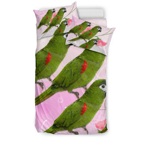Cute Red Shouldered Macaw Parrots Print Bedding Sets