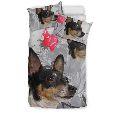 Toy Fox Terrier Print Bedding Sets