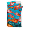 Cherry Barb Fish Print Bedding Set