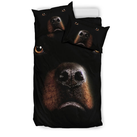 Amazing Rottweiler Dog Art Print Bedding Set