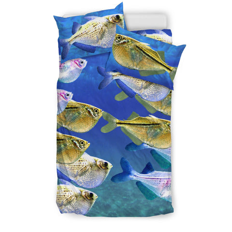 Common Hatchetfish Print Bedding Set