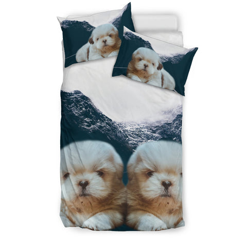 Cute Shih Tzu Dog Print Bedding Sets