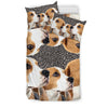 Lovely Beagle Dog 3D Print Bedding Set