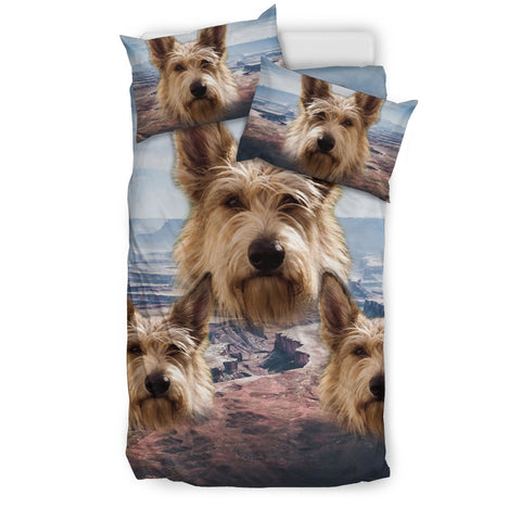 Cute Berger Picard Dog Print Bedding Set