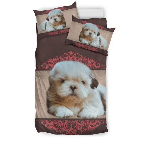 Lovely Shih Tzu Dog Print Bedding Sets