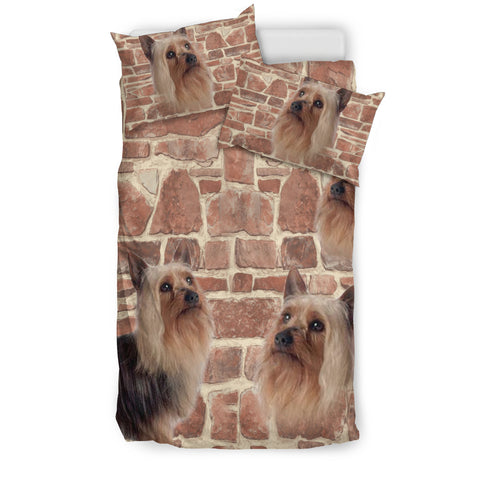 Australian Silky Terrier Print Bedding Set