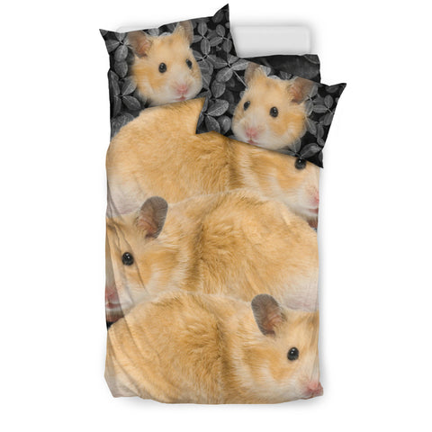 Lovely Golden Hamster Print Bedding Sets