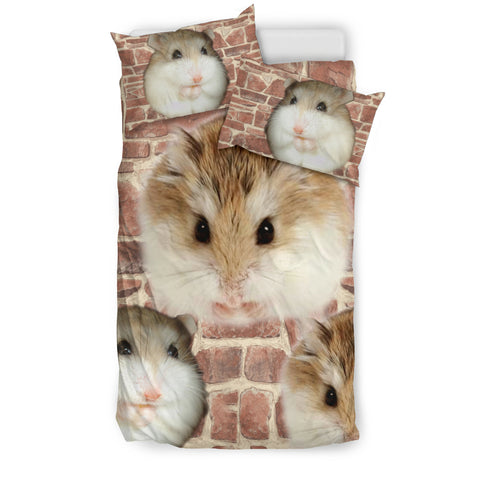 Cute Roborovski Hamster Print Bedding Sets