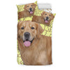 [AI Generated] Golden Retriever From Ohio Bedding Set