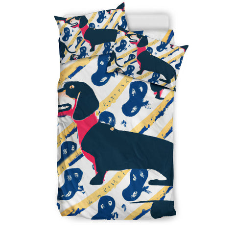 [AI Generated] Dachshund From Washington Print Bedding Set