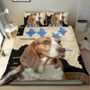 [AI Generated] Beagle From Texas Bedding Set