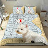 [AI Generated] Westie From Illinois Bedding Set