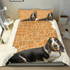 [AI Generated] Basset Hound From Illinois Bedding Set