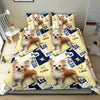 [AI Generated] Chihuahua Dog Pennsylvania Patterns Print Bedding Set