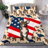 [AI Generated] Chihuahua Dog Pennsylvania Print Bedding Set