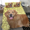 [AI Generated] Golden Retriever From Ohio Bedding Set