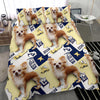 [AI Generated] Chihuahua Dog Pennsylvania Patterns Print Bedding Set