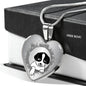 Cute Pet Art Print Heart Pendant Luxury Necklace