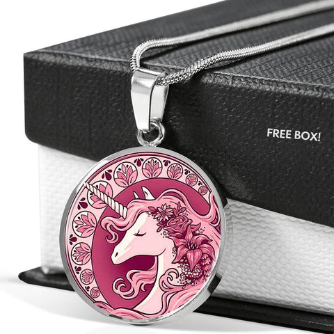 Unicorn Print Luxury Necklace