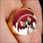 Chihuahua Print Signet Ring