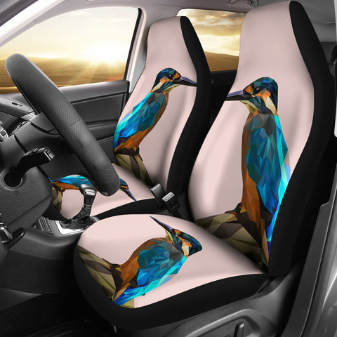 HummingBird Vector Art Print Car Seat Covers