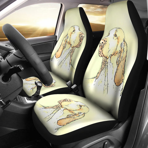 Bracco Italiano Dog Print Car Seat Covers