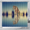 Amazing Irish Terrier Dog Print Shower Curtain