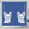 Yorkshire Terrier (Yorkie) Print Shower Curtain