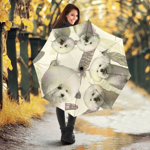 Bichon Frise Print Umbrellas- Limited Edition