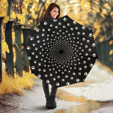 Dog Paws Print Umbrellas