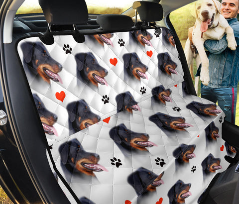 Beauceron Dog Print Pet Seat covers