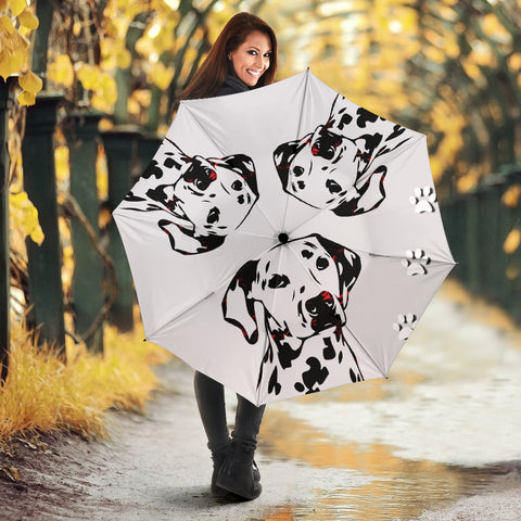 Dalmatian Dog Art Print Umbrellas