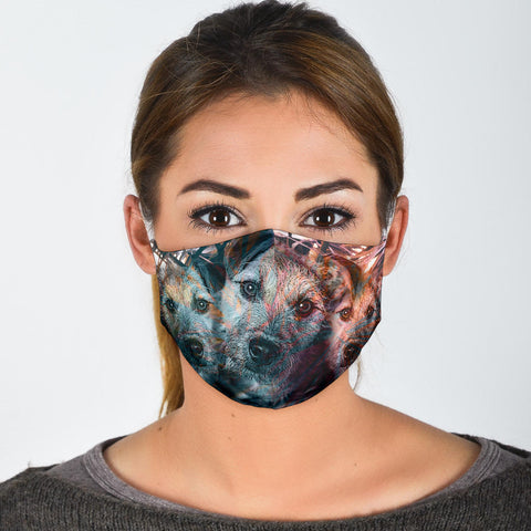 Amazing Lakeland Terrier Print Face Mask