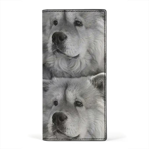 Lovely Chow Chow Print Women's Leather Wallet