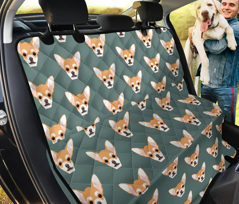 Chihuahua Dog Pattern Print Pet Seat Covers